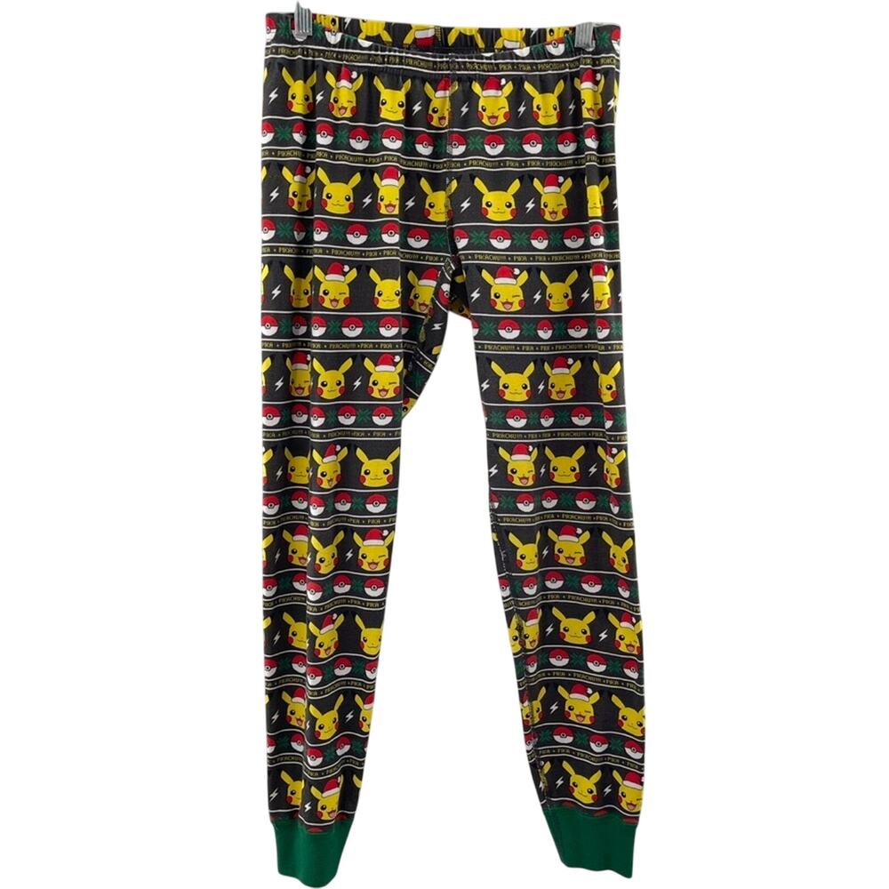 Hanna Andersson x Pokémon Unisex Organic Cotton Pajama Bottoms Pants Size Medium